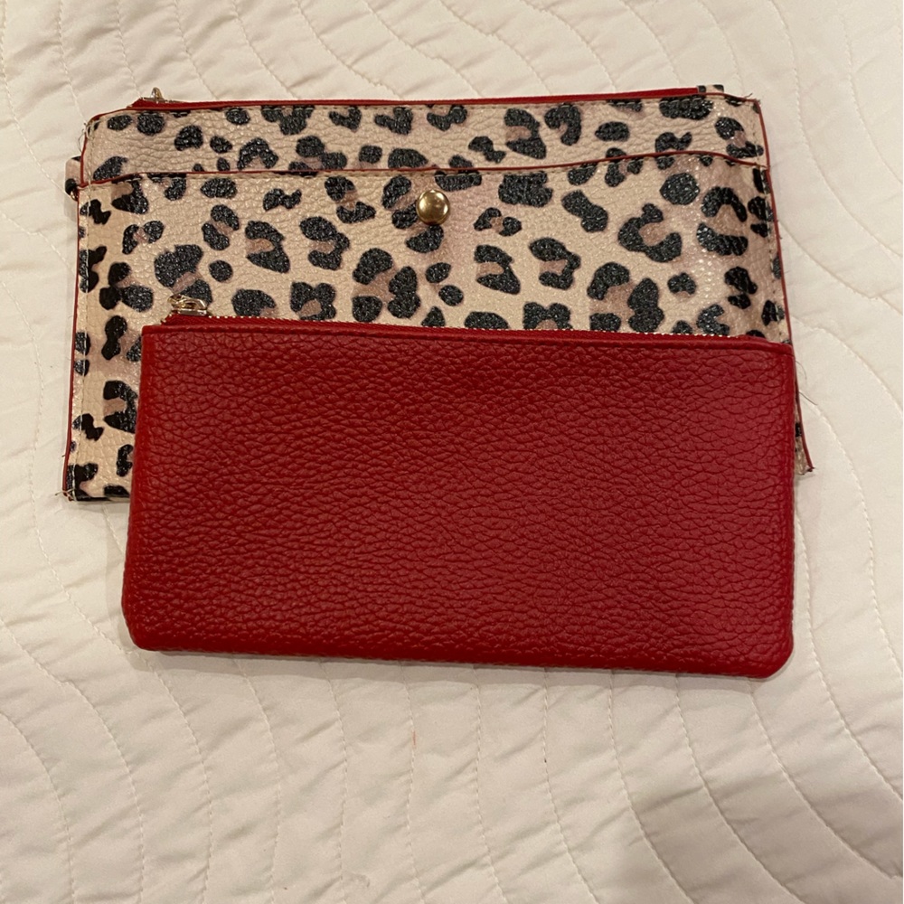 Final day! Leopard 🐆 clutch and separate pouch 👝